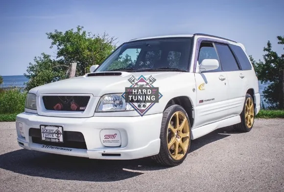 Накладки на пороги Sti 2M Forester 2 Sf5 (2002-2005)