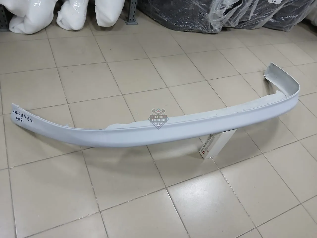 Накладка на передний бампер Aero Saab 9-3