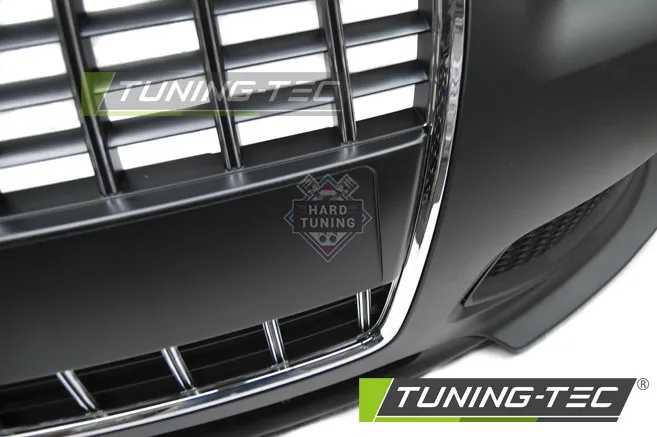 Передний бампер SPORT CHROME BLACK AUDI A3 8P (2005-2008)