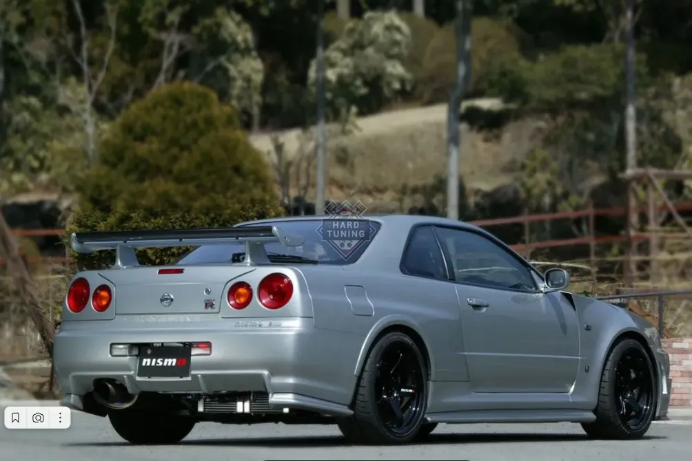 Задний бампер GTR Nissan Skyline R34 Купе