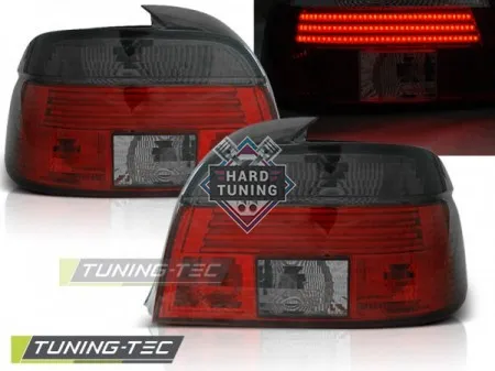 Задние фары BMW E39 (1995-2000) LED BAR TAIL LIGHTS fits красно-тонированные