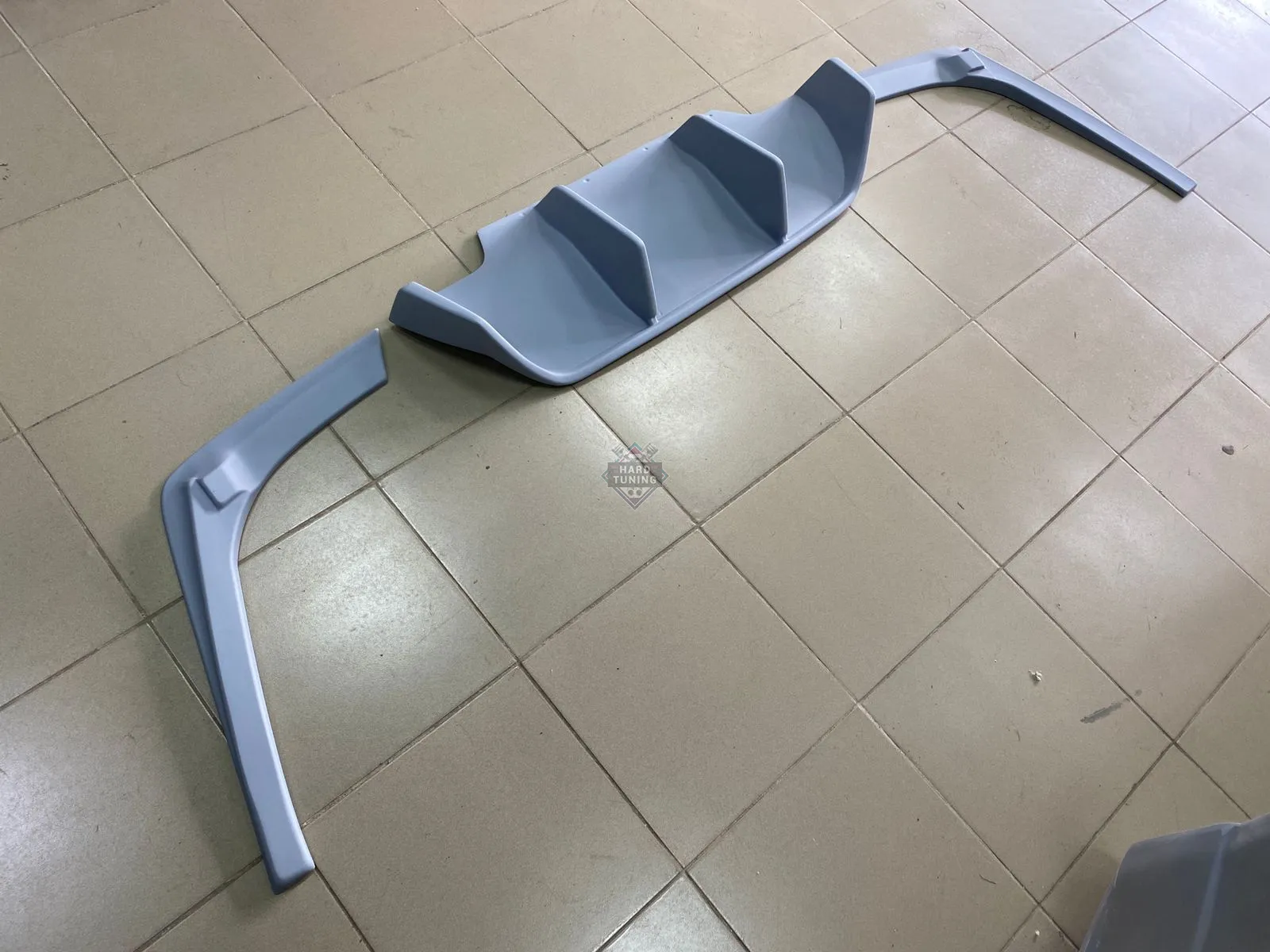 Накладка PARSAN на диффузор BMW M6 (F12/F13/F06) ABS пластик