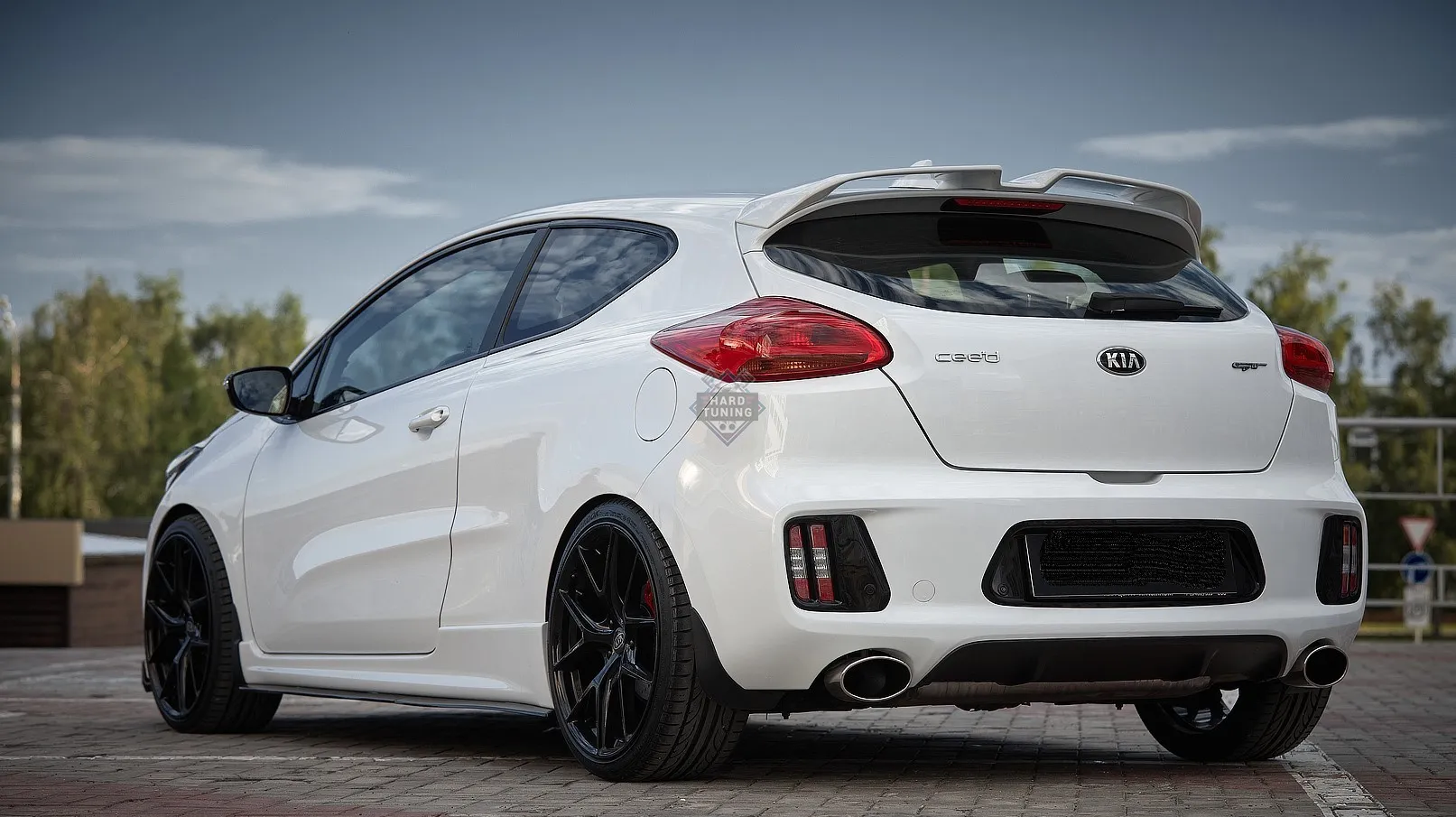 Спойлер верхний KIA PRO CEED 2 JD 2012-2018
