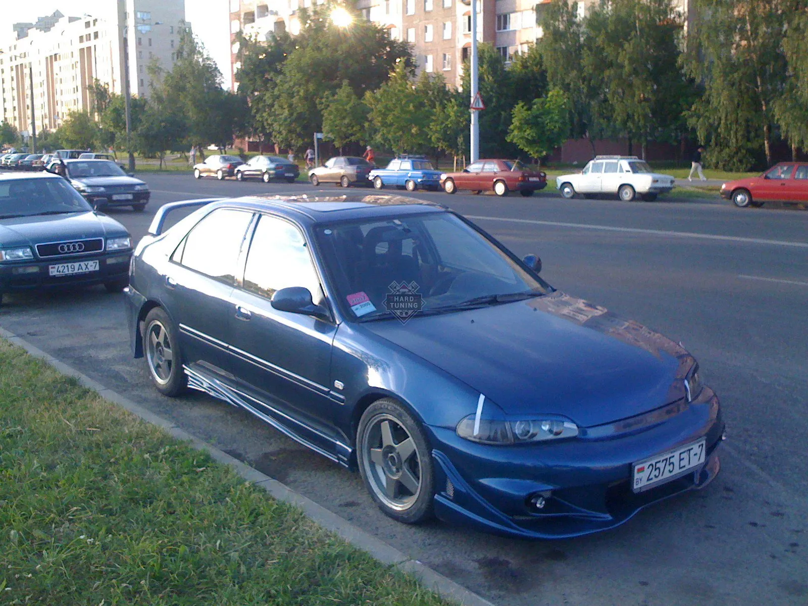 Накладки на пороги VEILSIDE Honda Civic 5