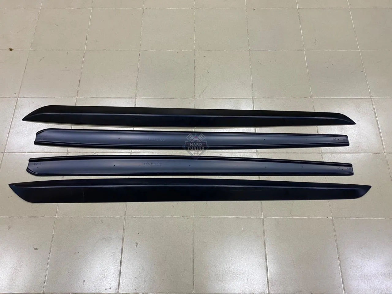 Накладки на пороги PERFORMANCE BMW X6 E71/X5 E70 ABS пластик