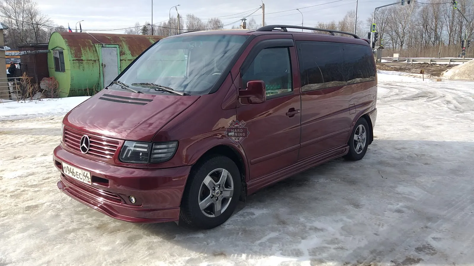 Накладки на пороги Neodesign Mercedes Vito (W638)