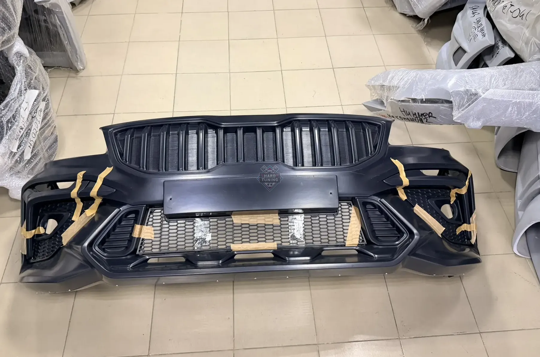 Передний бампер ROTOR KIA Rio 4 (2017-2020)