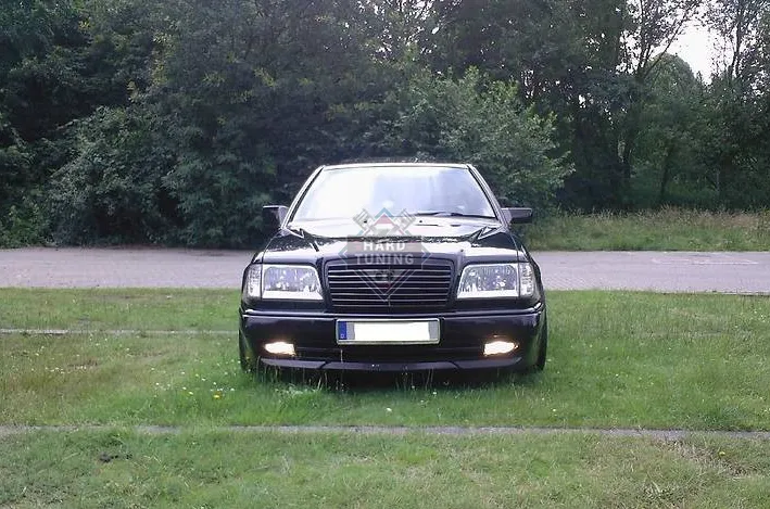 Передние фары Mercedes W124 E-Class (1993-1995) хром