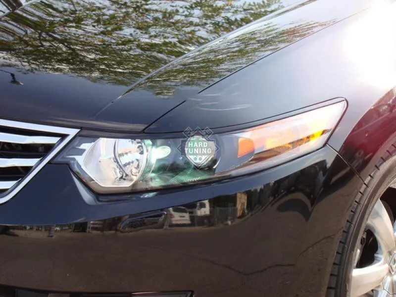Накладки на фары узкие Honda Accord 8 (2008-2013)