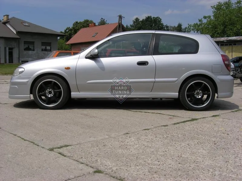 Накладки на пороги ST Nissan Almera N16