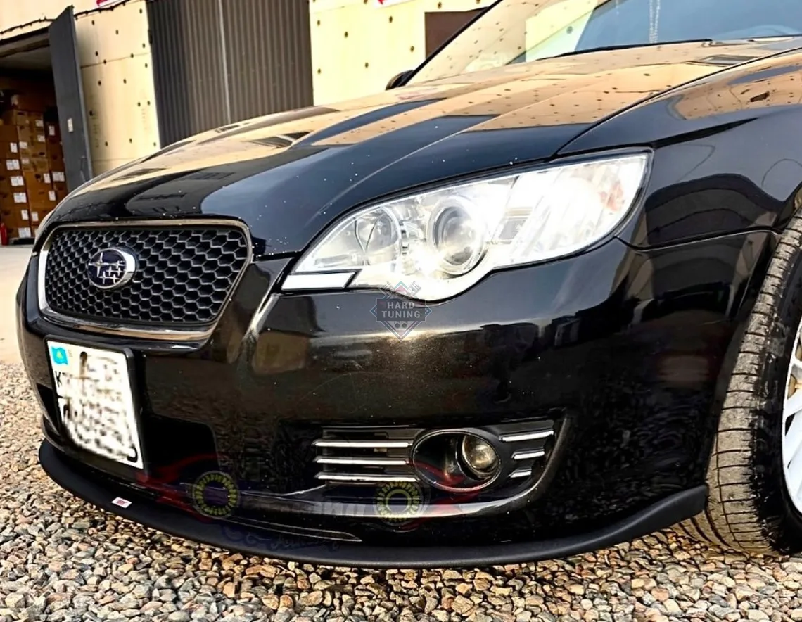 Накладка на передний бампер Subaru Legacy BL 3.0 Рестайлинг