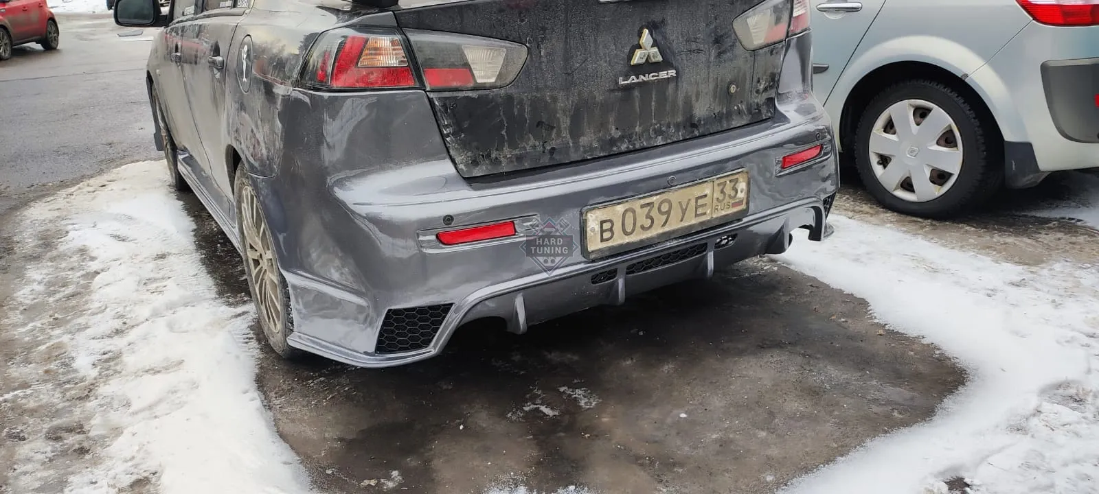 Задний бампер INGS+1 N-SPEC Mitsubishi Lancer 10 (2007-2016)