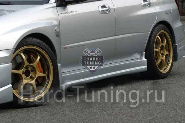 Накладки на пороги Chargespeed Impreza WRX STI GDB 03-05 v8