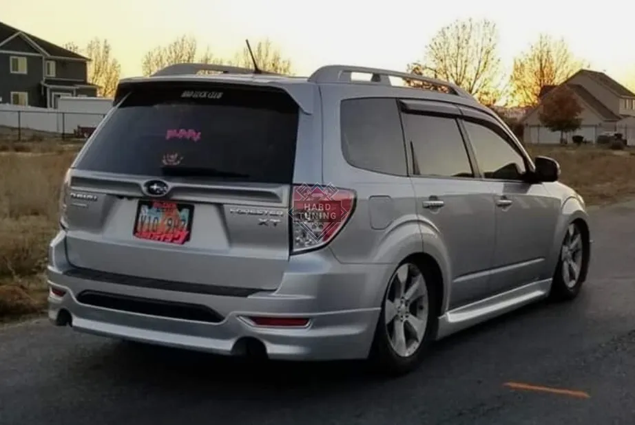 Спойлер нижний STI Subaru Forester SH