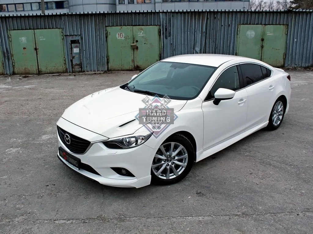 Капот SKY ACTIV SPORT (с прорезанными жабрами) Mazda 6 GJ 2013-н.в.