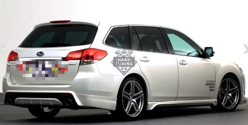 Накладка на задний бампер Tommy Kaira Subaru Legacy BR (2009-2014)