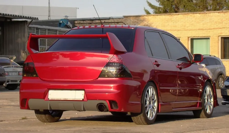 Крышка багажника EVO без места под гос. номер Mitsubishi Lancer 9 (2003-2009)