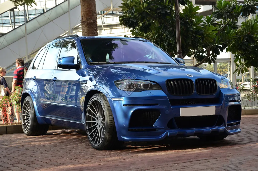 Передний бампер HAMANN BMW X6 E71 рестайлинг (под обычные крылья)