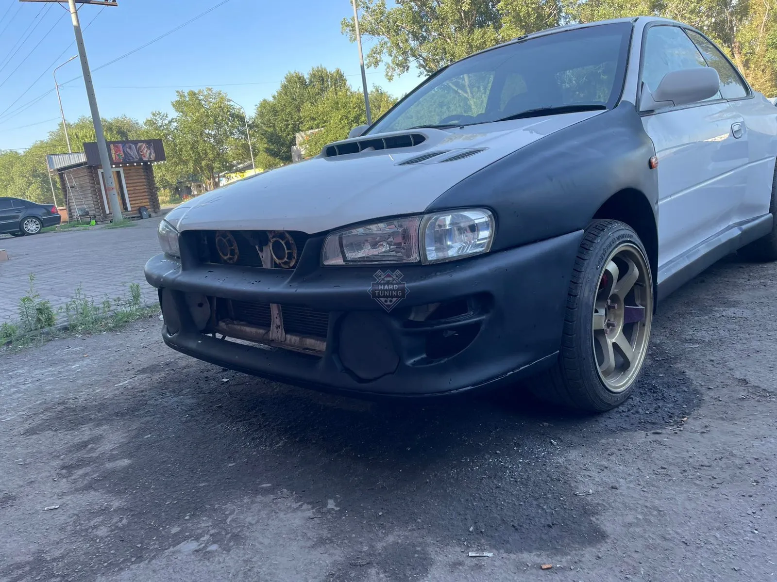 Передний бампер 22B на Subaru Impreza GC/GF