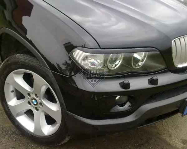 Накладки на фары BMW X5 E53 рестайлинг