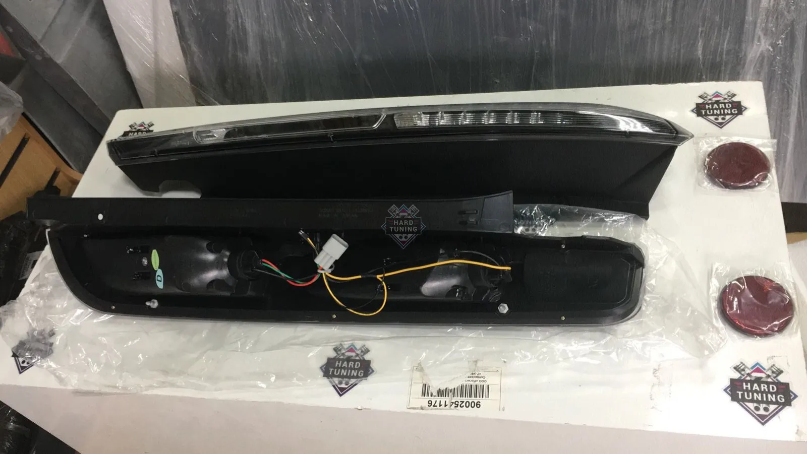 Задние фонари Ford Focus MK2 (2004-2008) Hatchback LED черные