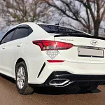Задний бампер MERCEDES-STYLE Hyundai Solaris 2 (2017+)