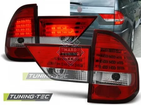 Задние фонари BMW X3 E83 (2004-2006) LED красно-белые