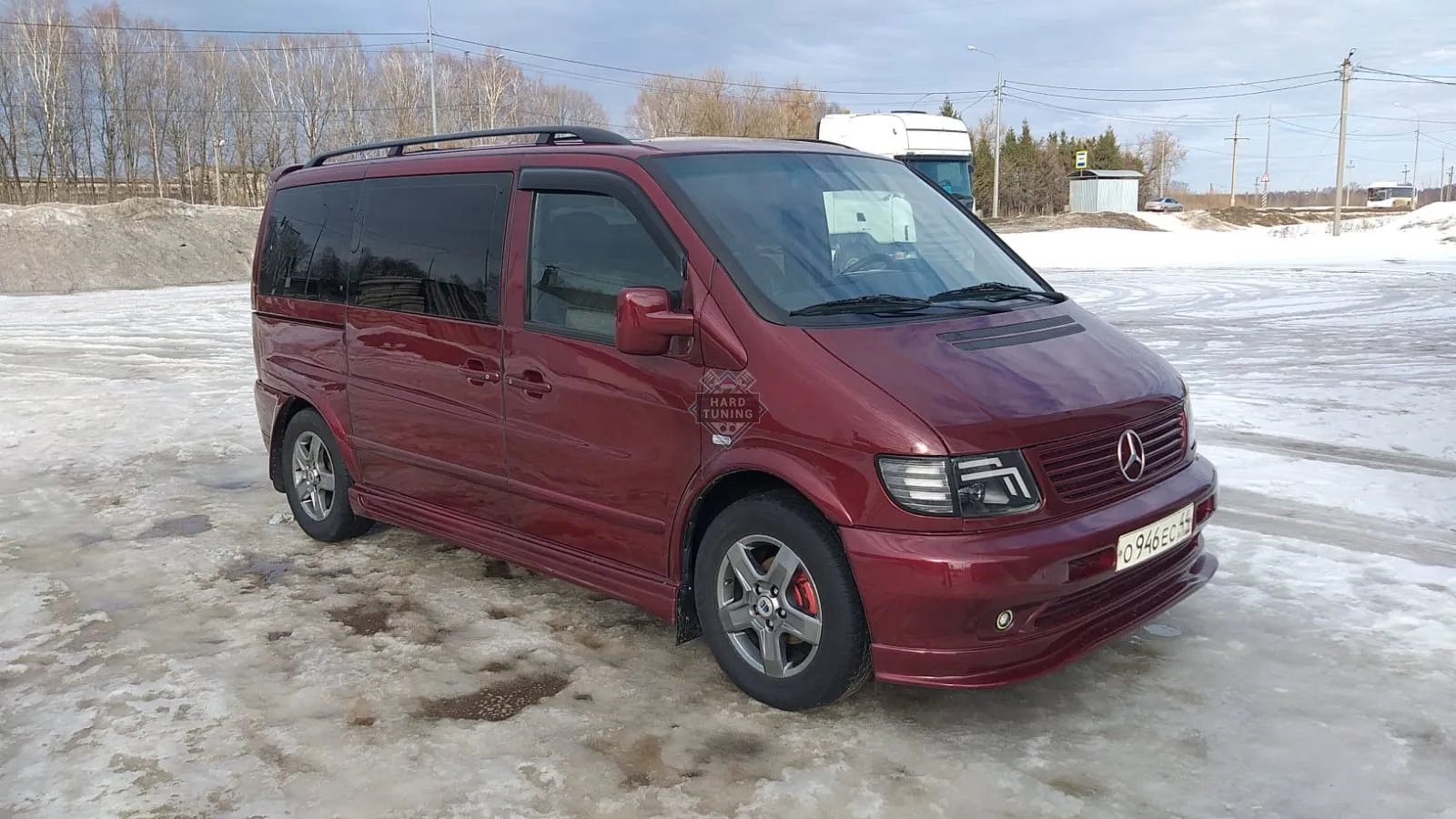 Комплект расширителей арок Mercedes Vito W638 АБС пластик