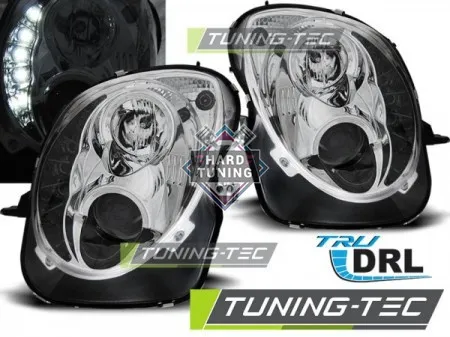 Передние фары Alfa Romeo Mito (2008-2019) TRU DRL хром