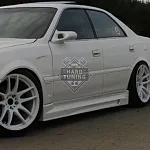 Накладки на пороги Kazama AutoPromode SS Toyota Chaser 100