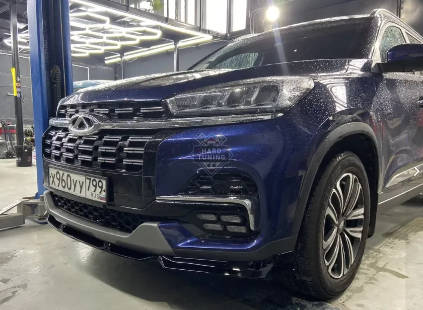 Сплиттер переднего бампера Chery Tiggo 8 Pro 1