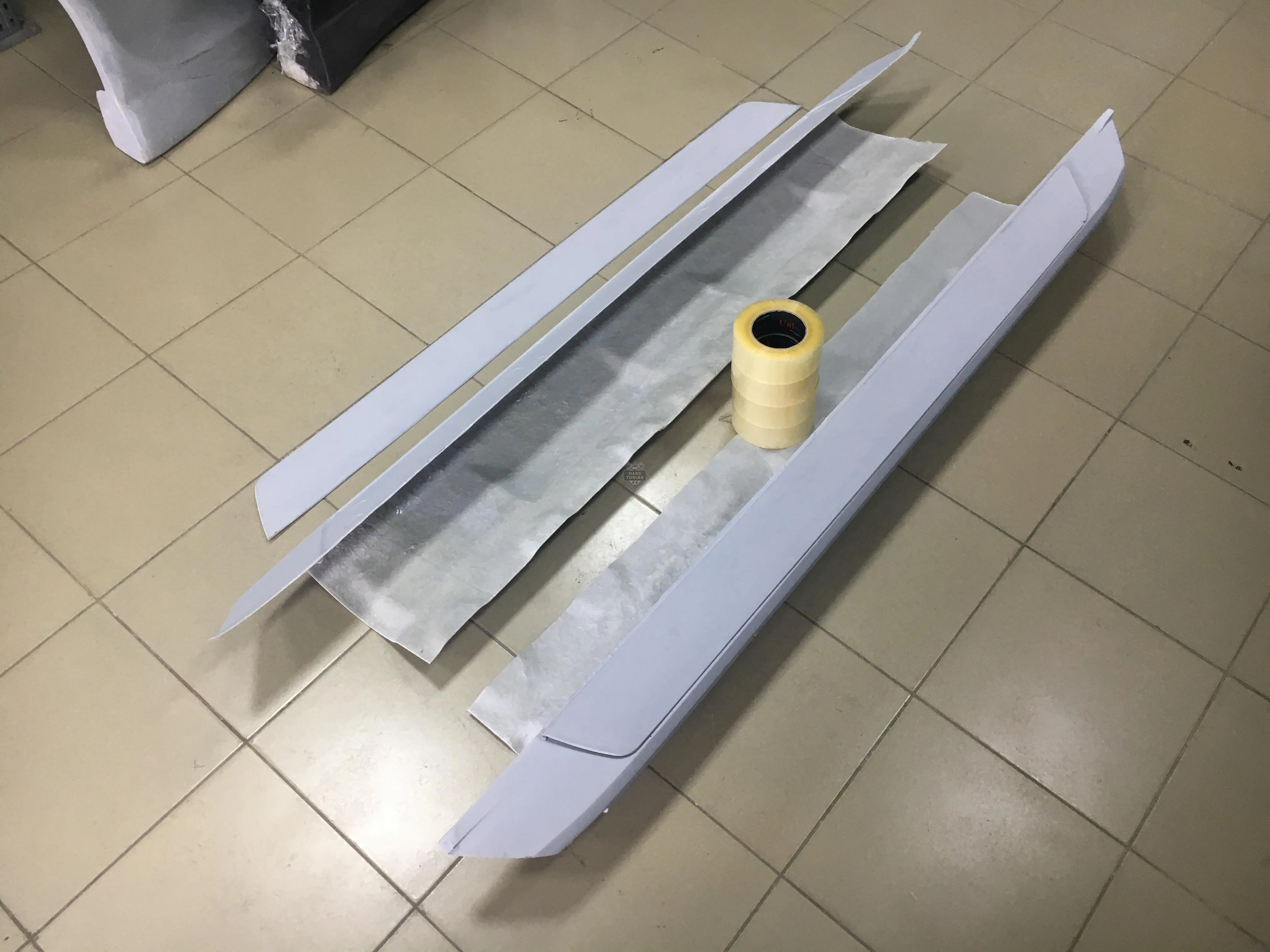 Накладки на пороги AERO BMW X5 E53