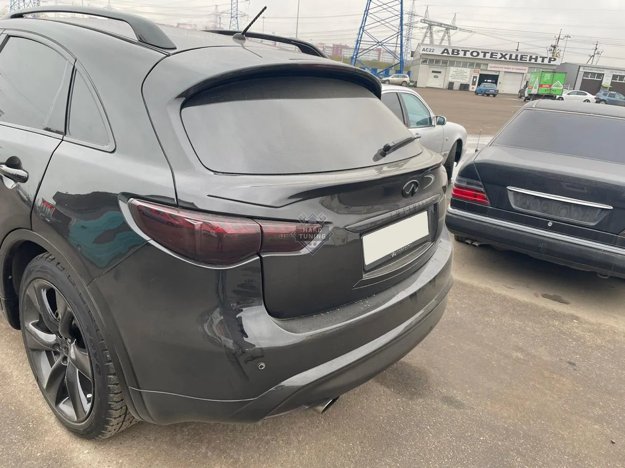 Спойлер нижний FERZ Infiniti FX30D/FX35/FX37/FX50/QX70 (S51)