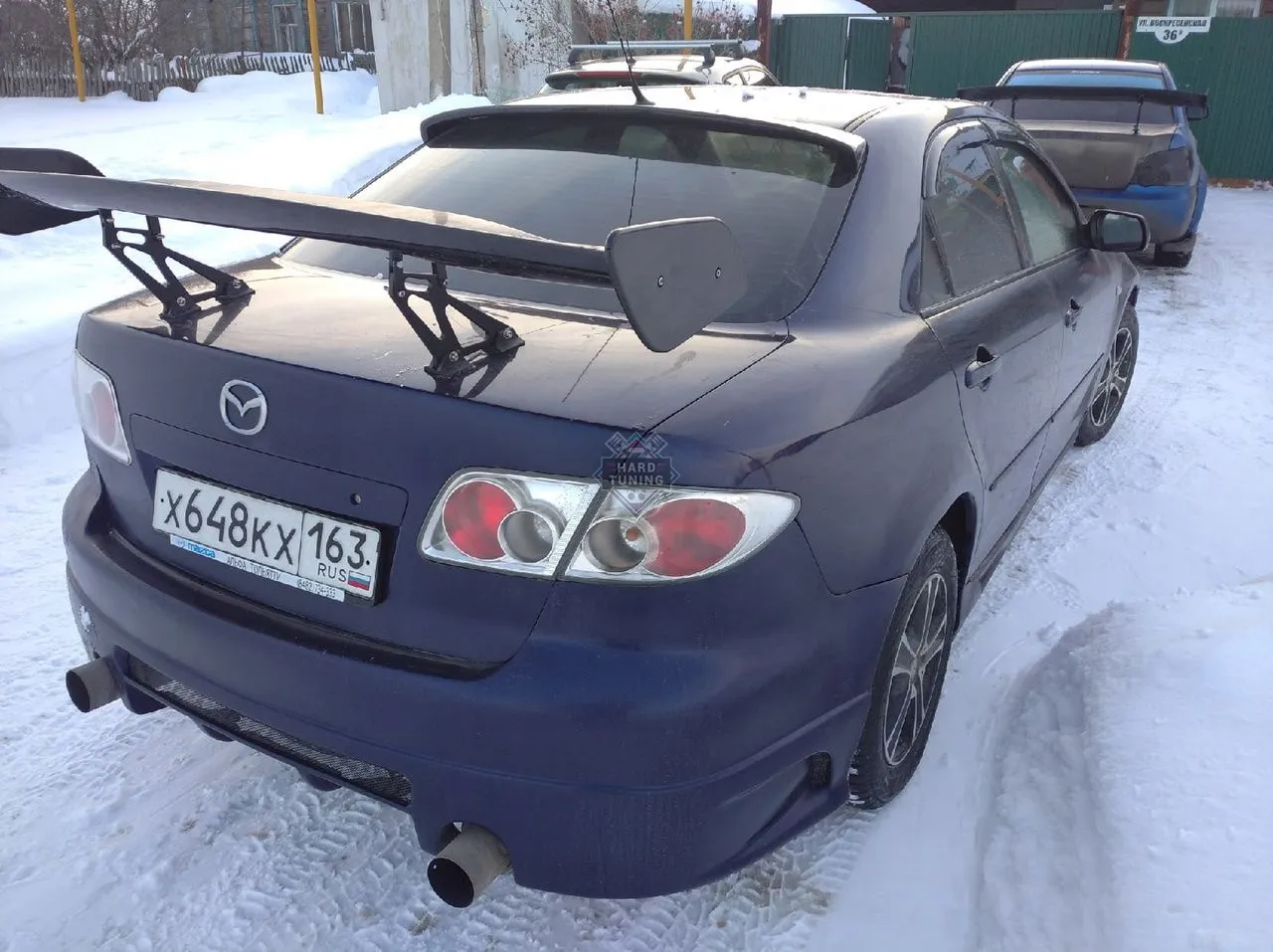 Задний бампер ST MAZDA 6 GG