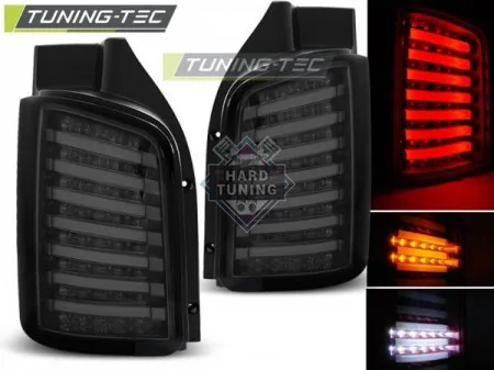 Задние фары VW T5 (2003-2009) / 2010-2015 TRANSPORTER LED TAIL LIGHTS fits тонированные