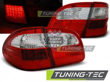 Задние фонари Mercedes W211 Wagon E-Class (2002-2006) LED красно-белые