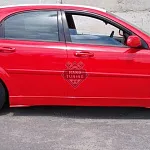 Накладки на пороги ST Chevrolet Lacetti 