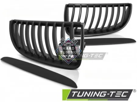 Решетки радиатора - ноздри BMW E90 / E91 03.05-08.08 GRILLE MATT fits черные