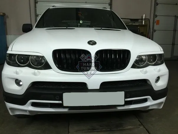 Накладки на фары BMW X5 E53 рестайлинг