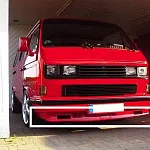 Накладка на передний бампер Volkswagen T3