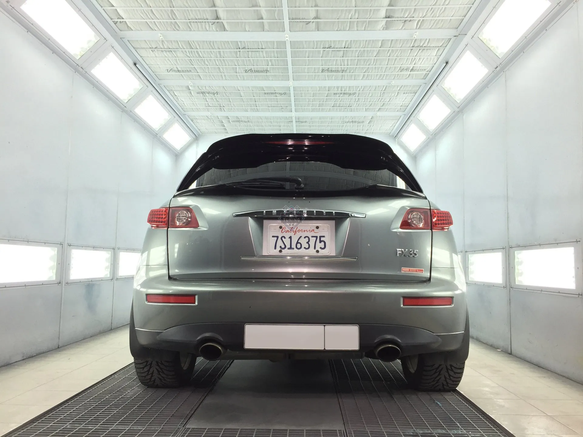 Спойлер верхний Performance Infiniti FX35/FX45 (S50)