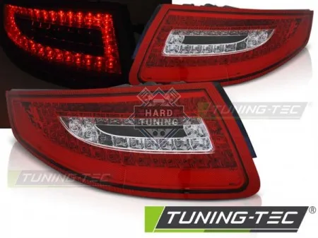 Задние фонари Porsche 911 997 04-09 LED красно-белые