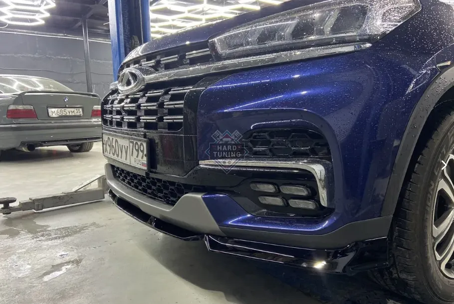 Сплиттер переднего бампера Chery Tiggo 8 Pro 1