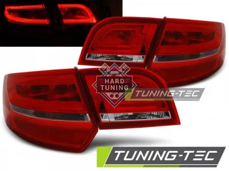 Задние фары AUDI A3 8P (2004-2008) SPORTBACK LED TAIL LIGHTS fits красно-белые
