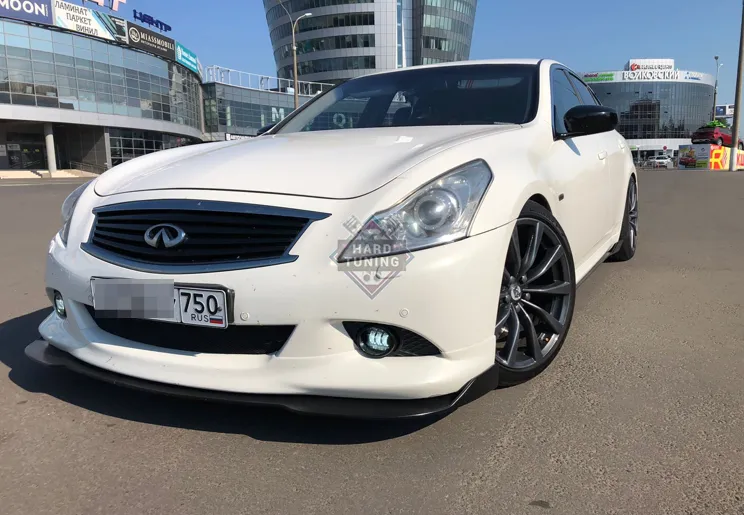 Сплиттер переднего бампера Infiniti G25 V36 (2006-2013)