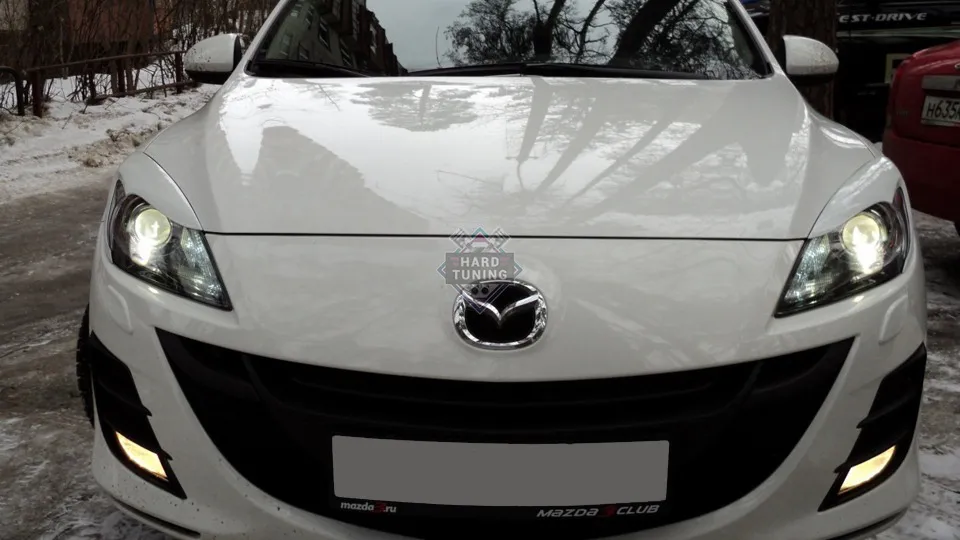 Накладки на фары Mazda 3 BL