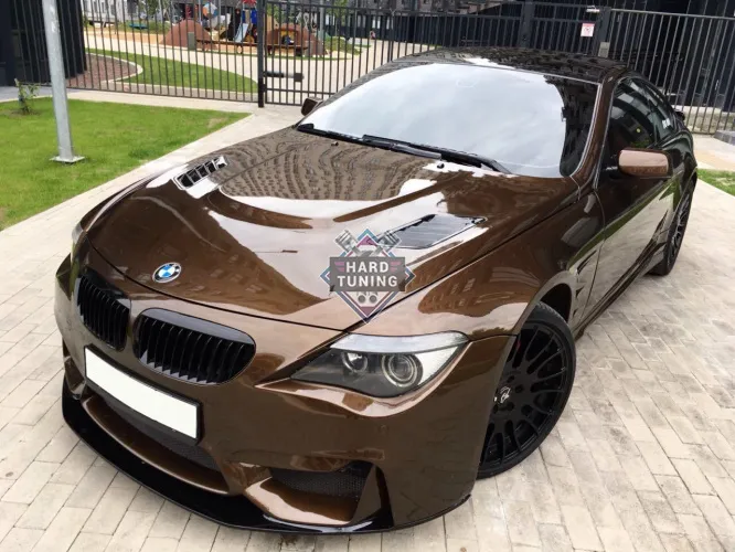 Капот VORSTEINER с жабрами BMW E63 купе/кабриолет