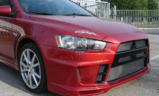 Передний бампер EXTREME Mitsubishi Lancer 10 (2007-2016)