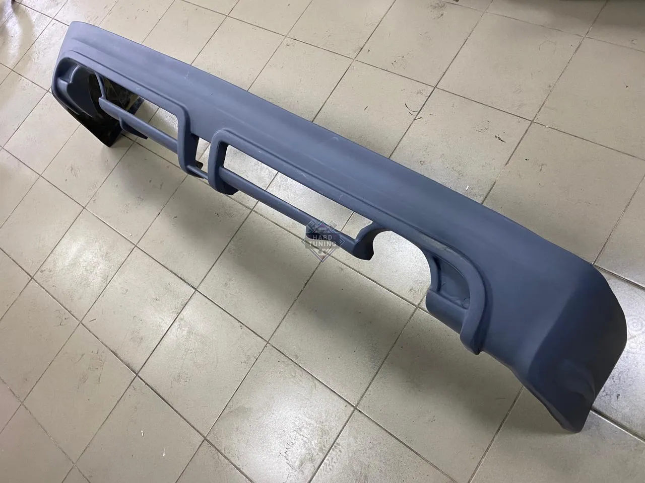 Накладка на задний бампер MUGEN RR Honda Civic 8 4D стеклопластик