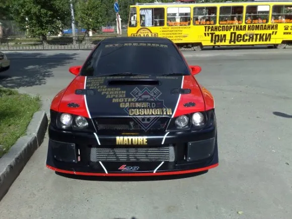 Маски фар под альтернативную оптику Subaru impreza GC